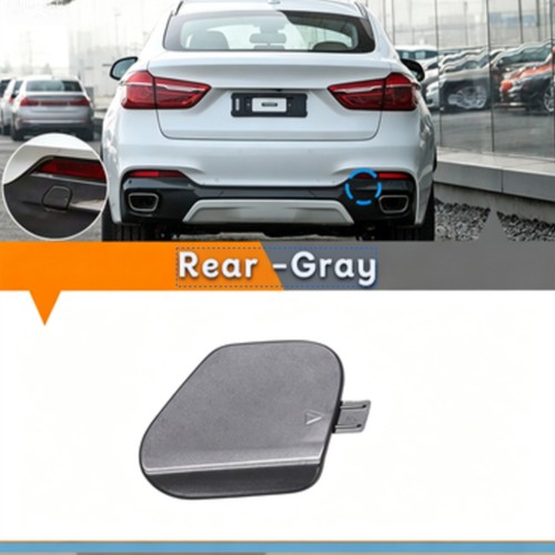 Grey rear bumper - tow, eye