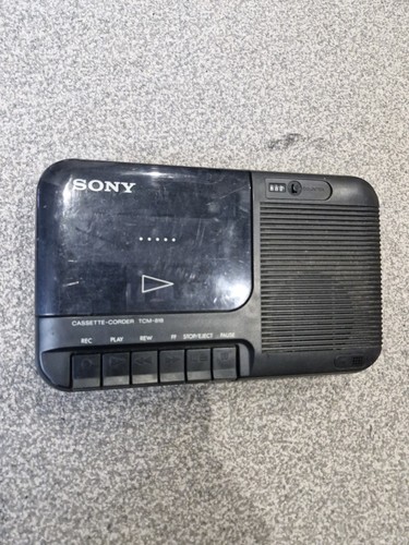 Vintage sony tcm 818 cassette - sony,