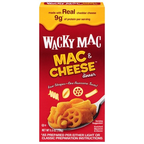 Wacky mac macaroni cheese - mac, 156g