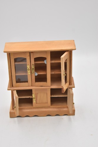 Dolls house wooden - dolls, display