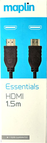 Maplin essentials hdmi 5m - essentials, 1.5m