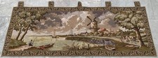 2x5 ft Vintage French Tapestry