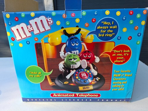 M animated - m&m, telephone