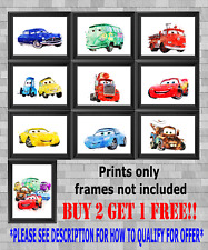Disney Pixar Cars Children's Bedroom Wall Art Poster Print Picture Gift A5 A4 A3