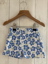 ?LAST PAIR Blue Floral Pull On Swim Shorts Baby Boys Clothing 6-9 Months