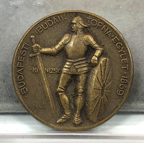 1869 budapest sports medal - 1869,