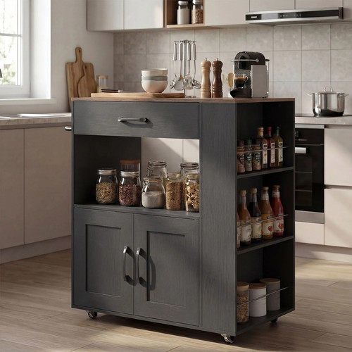 Kitchen island cart - kitchen,