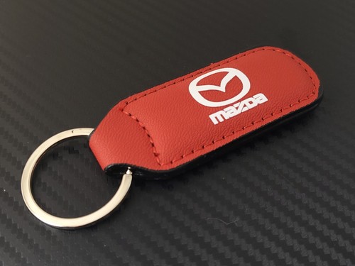 Mazda faux leather - faux, red