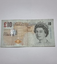 Old Ten Pound (£10) note -