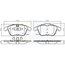 Brake Pads Set For Jaguar XJ