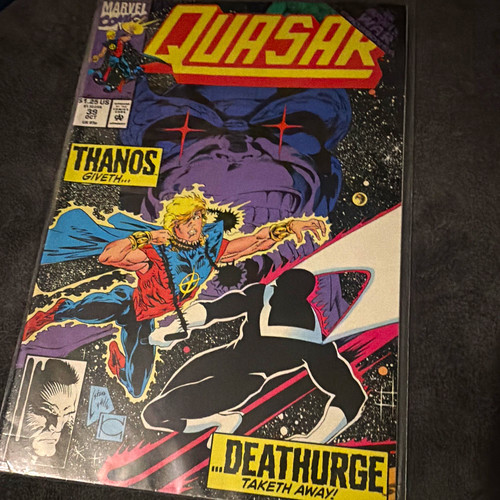 Marvel comics book quasar 39 - comics,