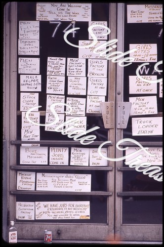 New york city door - new, ads