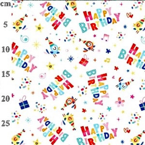 Printed polycotton fabric - printed,