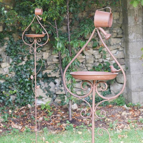 Watering can bird feeder - watering,