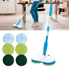 Fantastic Floating Mop |Rechargeable Motorised Spin Mop | With 6 Cleaning Pads