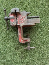 VINTAGE RECORD IMP MODEL No 10 BENCH VICE 2.5 INCH WIDE JAWS(C)