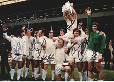 MULTI HAND SIGNED 1972 FA CUP