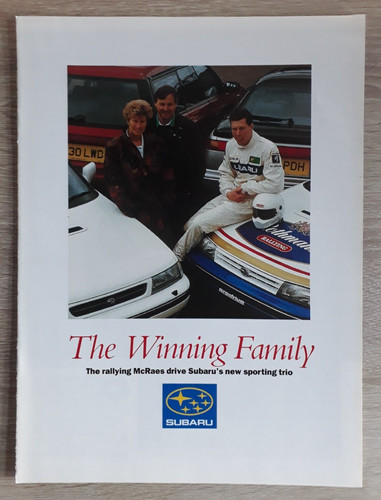 Subaru legacy svx brochure - legacy,