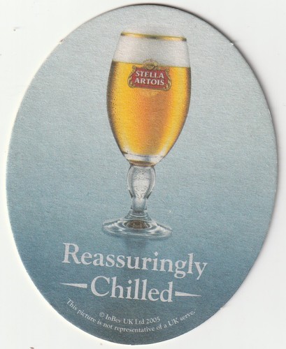 Beer mat stella - mat,