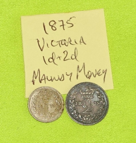 1875 2d silver - 1p,
