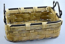 VINTAGE WROUGHT IRON WICKER