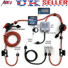 5/10M Camper Van High Integrity Voltage Sensitive Split Charge Relay Kit 12V VSR