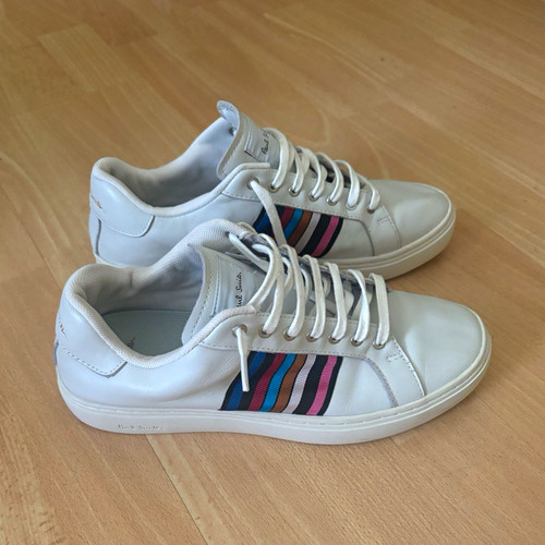 Paul smith men white leather - men's,