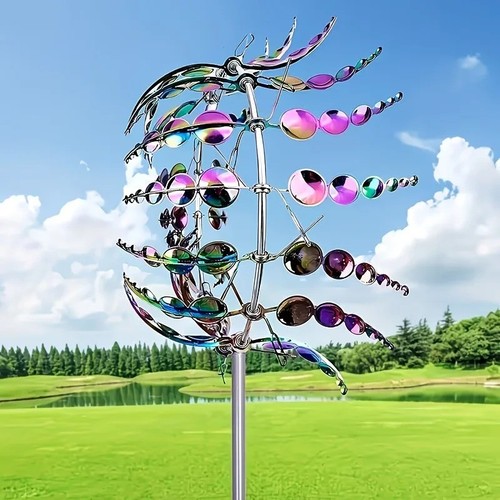 Wind powered kinetic - kinetic, sculpture