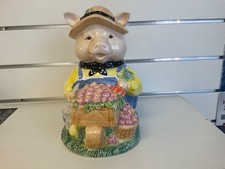 Vintage Pig Farmer at Fruit