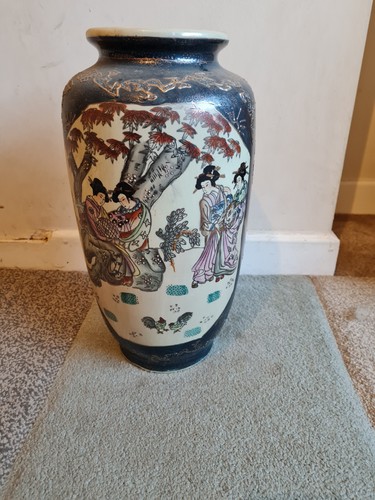 Large moriage hand painted - moriage,