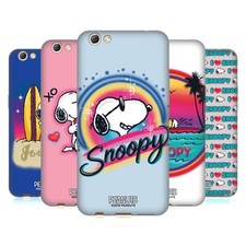 OFFICIAL PEANUTS SNOOPY BOARDWALK AIRBRUSH SOFT GEL CASE FOR OPPO PHONES