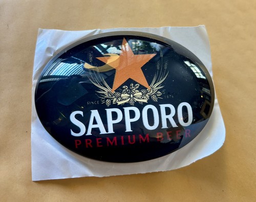 Sapporo lager oval fish eye - ,