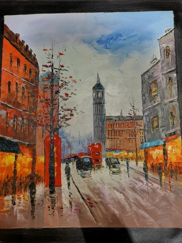Original large painting - painting, on