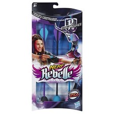 Nerf Rebelle 3pc Whistling Arrow Refill Pack Set Of 3 Crossbow Bow Toy Blaster