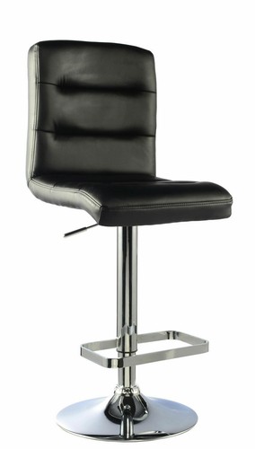Two black leather breakfast - two,