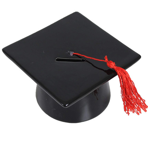 Graduation black mortar - mortar, board