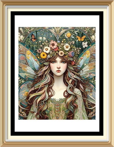 7x5 william morris fairy - william, queen