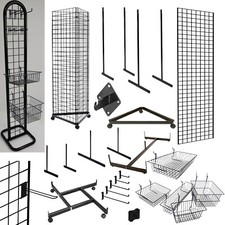Black premium grid mesh panel - premium,