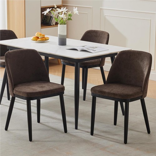 Upholstered dining chairs set - upholstered,