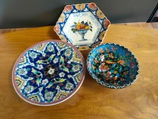 Three Vintage Art Pottery