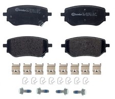 Rear Brake Pads for Nissan NP300 Navara dCi 160 Double Cab 2.3 2019-Present