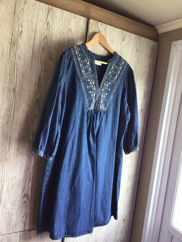 Monsoon denim embroidery - denim, &