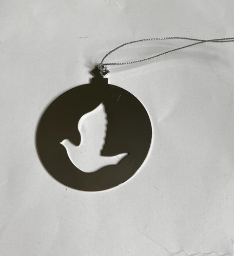 Christmas ornaments silver - silver,