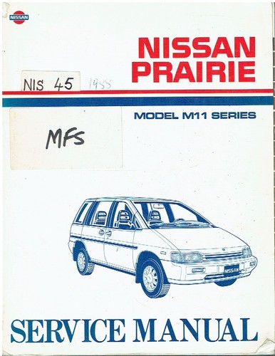 Nissan prairie mk2 m11 - nissan,