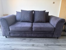 2 Seater Sofa Navy Blue