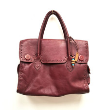 Hidesign Burgandy Leather Bag + Dustbag