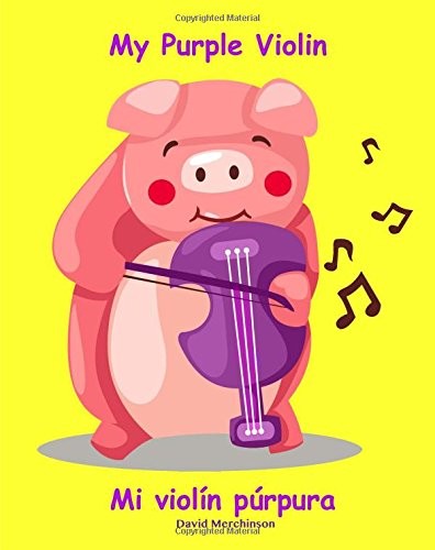 Purple violin mi - my,