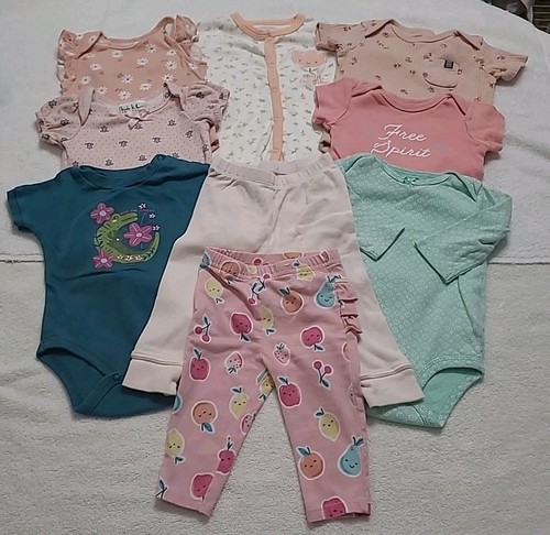 9pc baby girls months - baby,