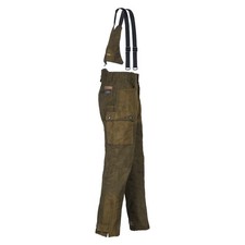 Percussion Grand Nord Dungaree Trousers Salopettes Light Khaki Men's Pants