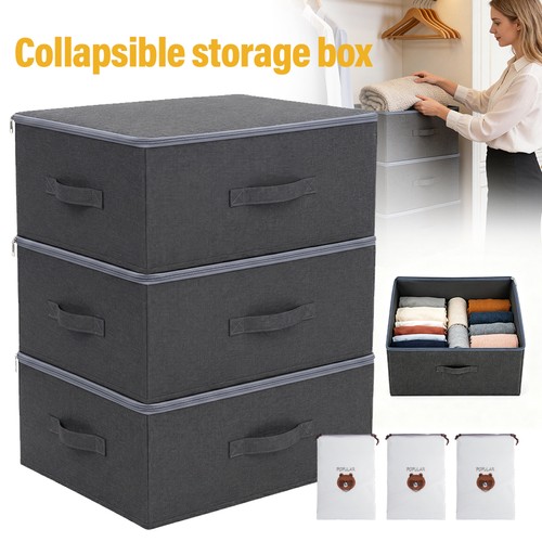 3pcs clothes storage - 3pcs, boxes